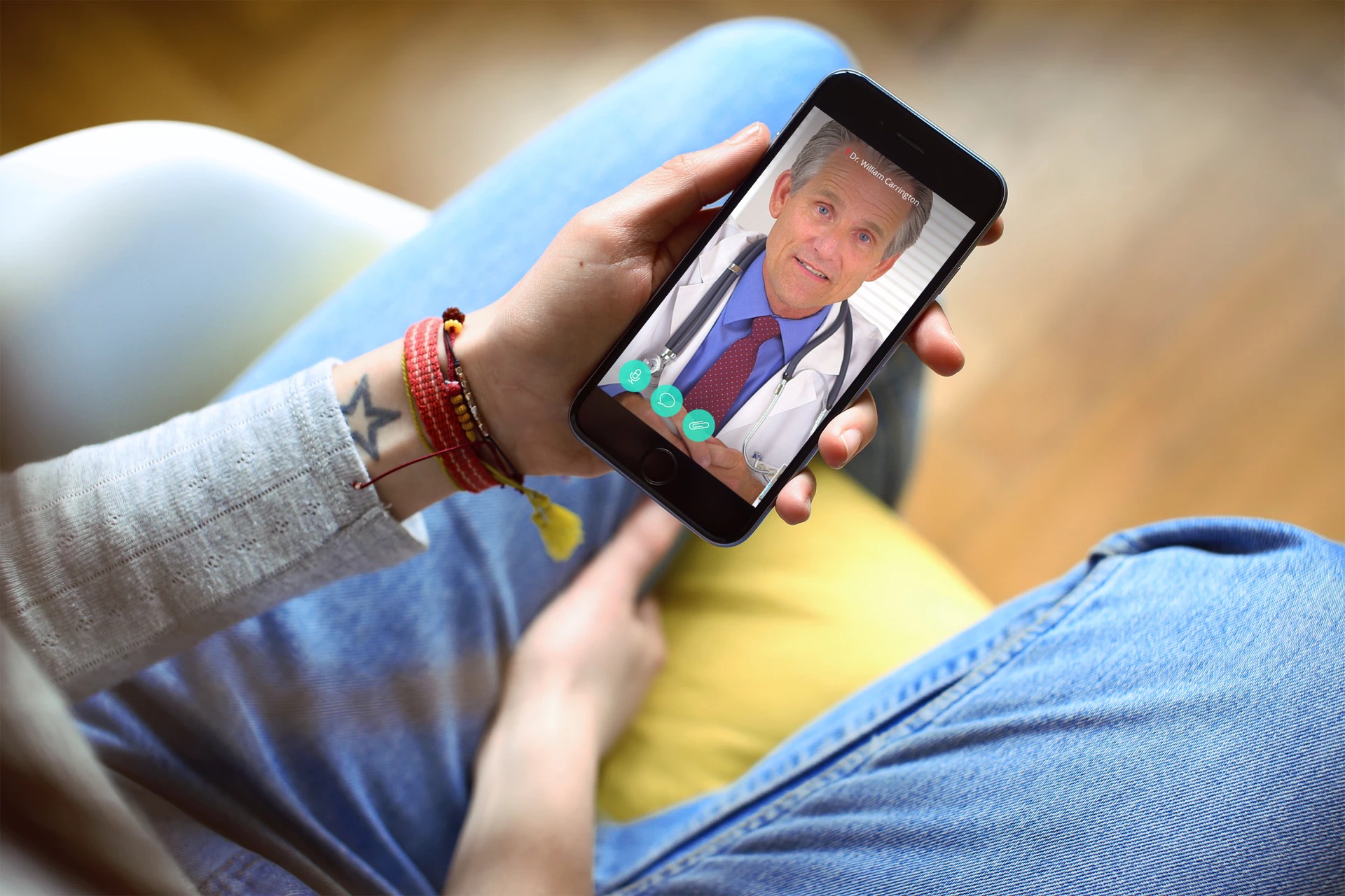 doc on phone doc on phone
